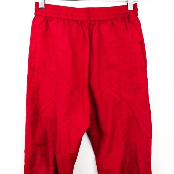 Vetements x Reebok Distressed Track Pants in Red S - Picture 3 of 12